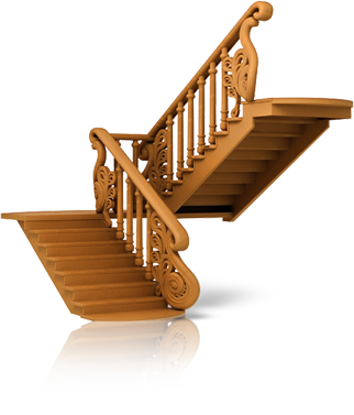 Виды материалов лестницы